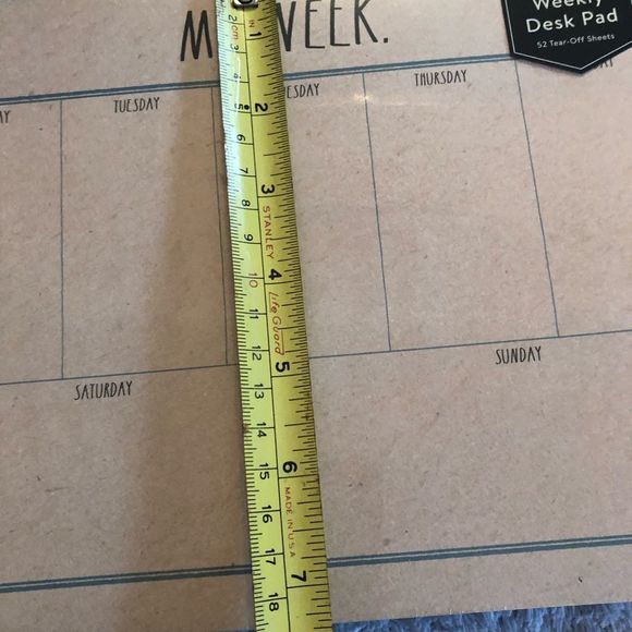 Rae Dunn not dated desk calendar - Picture 4 of 5